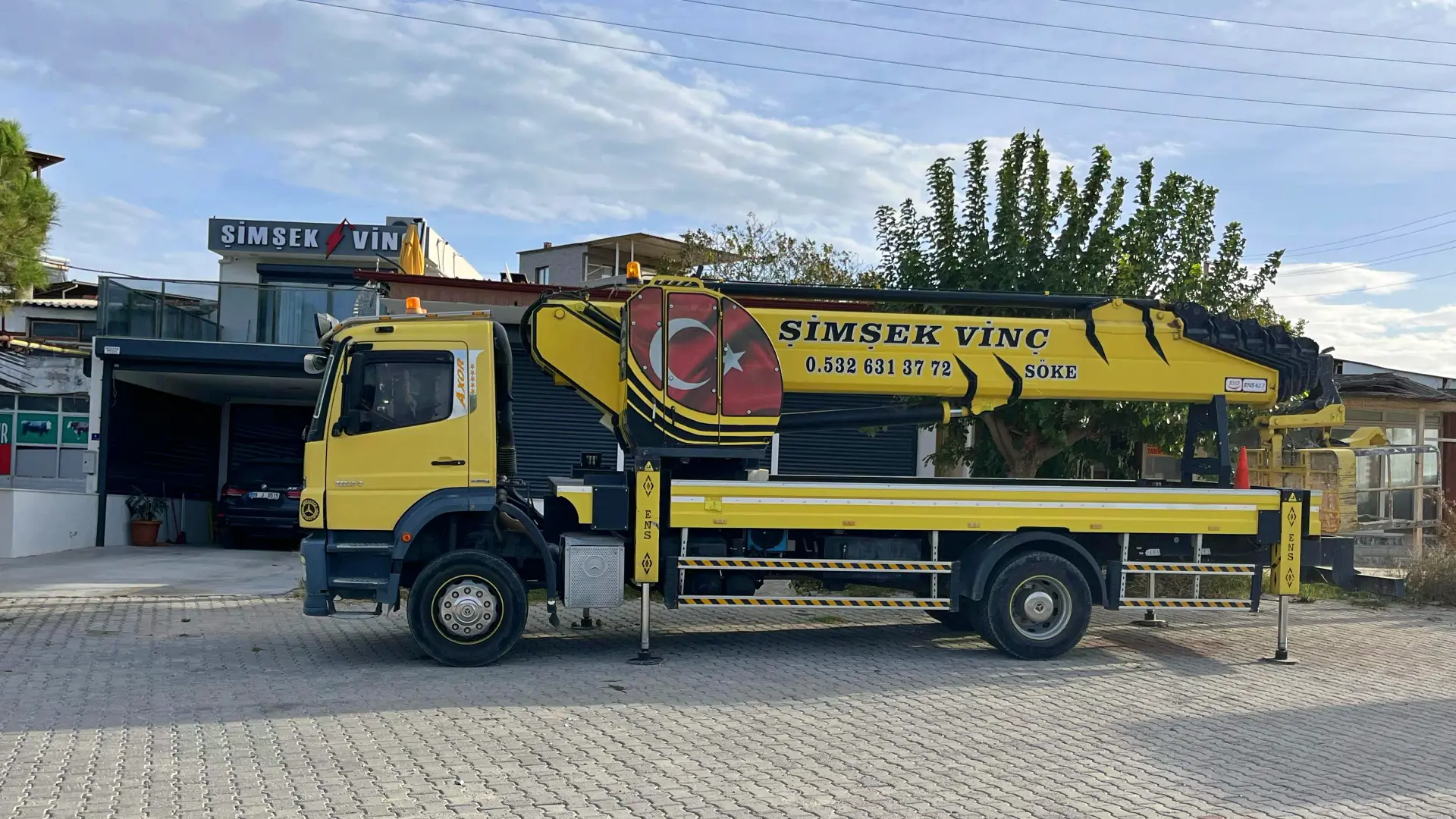 Kuşadası ve Söke'de vinç kiralama şirketi
